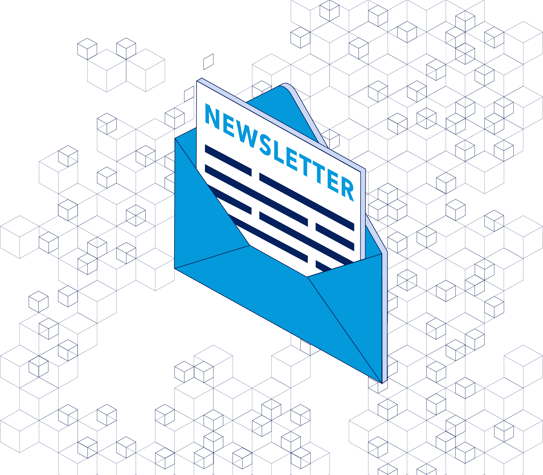 Sign up for our monthly newsletter thumbnail graphic
